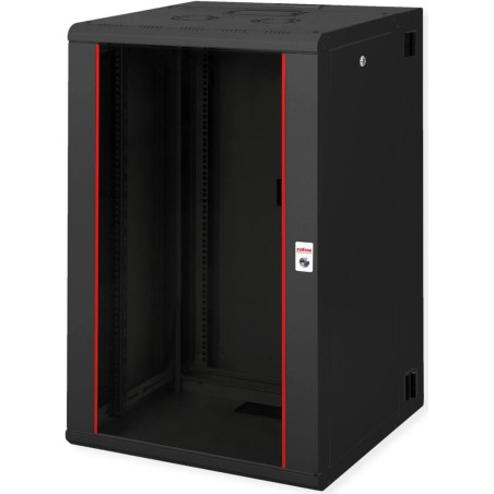 ROLINE 19 Zoll Wandgehäuse Pro 20 HE 600x600 BxT zweiteilig schwenkbar schw - Wandgehäuse (26.21.0184)