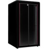ROLINE 19 Zoll Netzwerkschrank Pro 26 HE 800x800 BxT Glastür schwarz (26.21.0224)