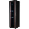 ROLINE 19 Zoll Netzwerkschrank Pro 47 HE 600x600 BxT Glastür schwarz (26.21.0237)