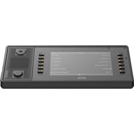 AXIS C6110 - Dispatch-Konsole - SIP, RTP, SIP over TLS, SIPS - Schwarz (02709-001)