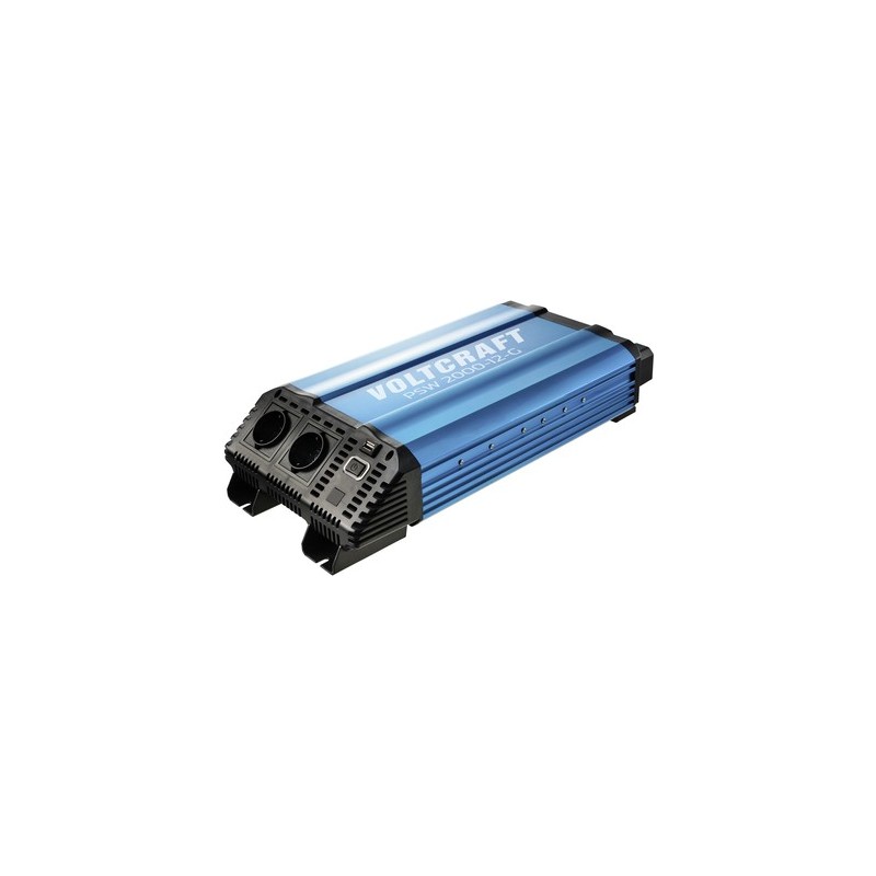 VOLTCRAFT Wechselrichter PSW 2000-12-G 2000 W 12 V/DC - 230 V/AC reine Sinuswelle (VC-14490410)