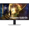 Samsung Odyssey OLED G6 G61SD, 27 Zoll Gaming Monitor, 240Hz, QD OLED, FreeSync Premium Pro Energieklasse G (LS27DG610SUXEN)
