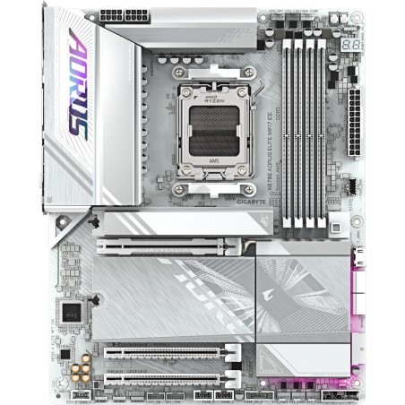 Gigabyte AORUS X870E ELITE WIFI7 ICE - Motherboard - ATX - Socket AM5 - AMD X870E Chipsatz - USB4, USB-C 3.2 Gen 2x2, USB 3.2 G