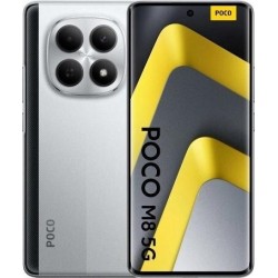 POCO M8 5G Smartphone 17,2 cm (6,77") AMOLED 8 GB 512 GB Silber 5G Dual-SIM