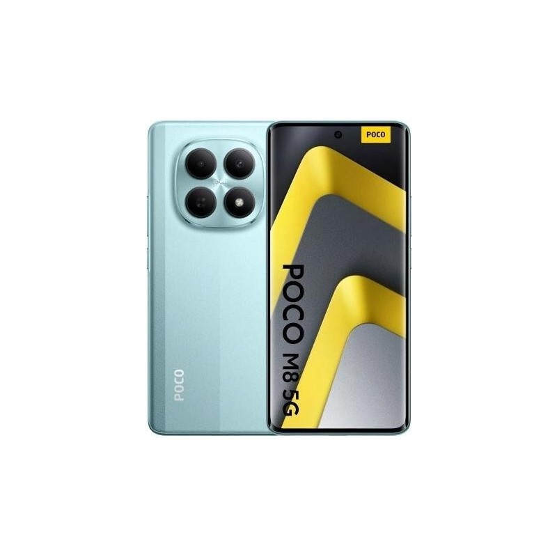 POCO M8 5G Smartphone 17,2 cm (6,77") AMOLED 8 GB RAM 512 GB Grün 5520 mAh