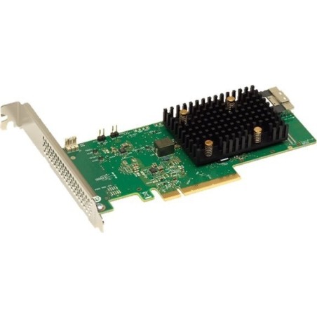 Broadcom MegaRAID 9520-8I - Speichercontroller (RAID) - 8 Sender/Kanal - SATA 6Gb/s / SAS 12Gb/s / PCIe 4.0 (NVMe) - Low-Profil