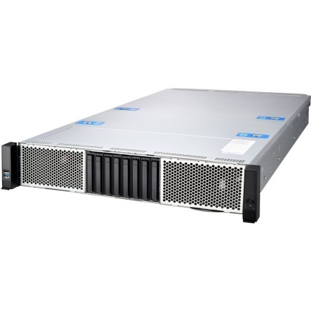 MITAC R2520G6U2XD - Server - Rack-Montage - 2U - zweiweg - keine CPU - SATA - Hot-Swap 6.4 cm (2.5") Schacht/Schächte - SSD - A