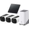 EUFY Cam E40 3-Cam Kit HomeBase S380 and Solar Panel (E8144326)