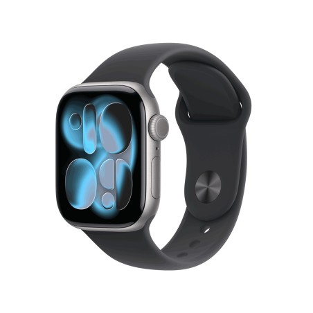 Apple Watch Series 11 GPS 42mm Space Grey Aluminium Case with Black Sport Band - S/M (MEQW4ZR/A)