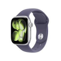 Apple Watch Series 11 GPS 42mm Silver Aluminium Case with Purple Fog Sport Band - M/L (MEU74ZR/A)
