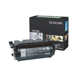 Lexmark Toner 12A7462 - Schwarz - Kapazität: 21.000 Seiten (12A7462)