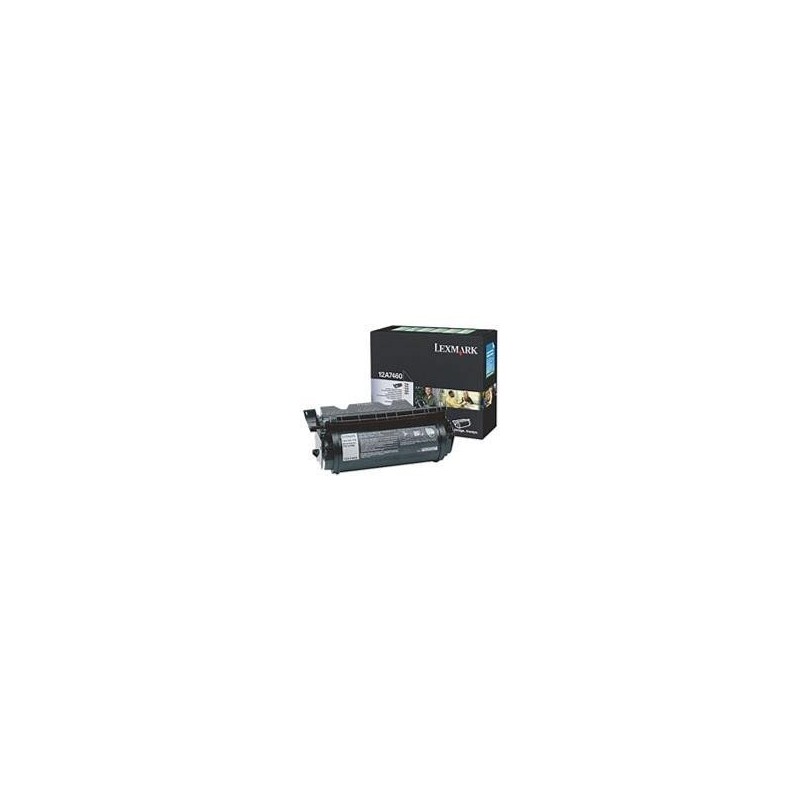 Lexmark Toner 12A7462 - Schwarz - Kapazität: 21.000 Seiten (12A7462)
