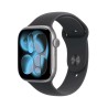 Apple Watch Series 11 GPS + Cellular 46mm Space Grey Aluminium Case with Black Sport Band - S/M (MFC94ZR/A)