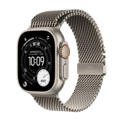 Apple Watch Ultra 3 Titanium Cellular 49mm Natur (Milanaise Titan natur) Small (MEWW4QF/A)
