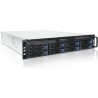 Ernitec 2U 8 Bay Server - Xeon 6357P, 2x1GbE, IPMI, TPM, 2x800W, WinServ 2025 STD (SR-2X58R-HW-WS)