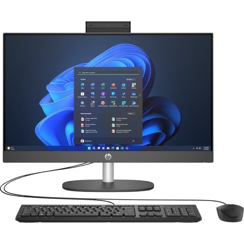 HP ProOne 245 G10 AiO 23,8" FHD R3-7330U 8GB/256GB SSD Windows 11 Pro B6HS3ES#ABD - BTO (B6HS3ES#ABD)