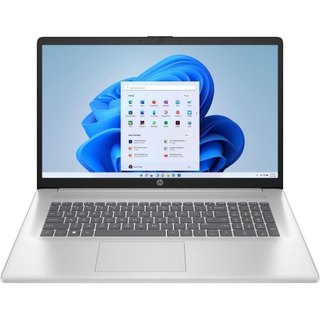 HP Laptop 17-cp3076ng - AMD Ryzen 7 7730U / 2 GHz - Win 11 Home - Radeon Graphics - 16 GB RAM - 512 GB SSD NVMe - 43.9 cm (17.3