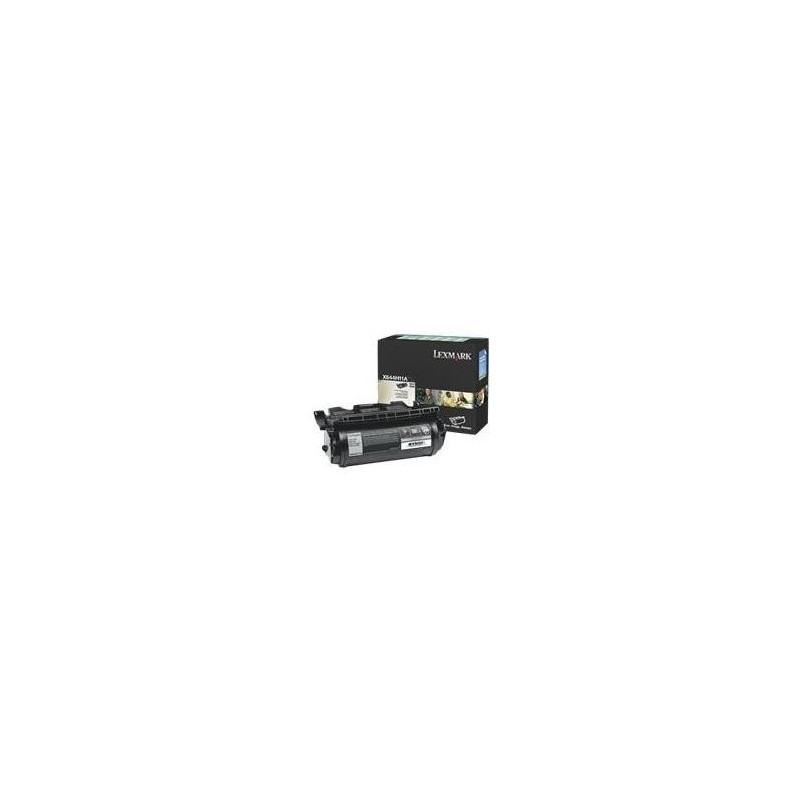 Lexmark - Tonerpatrone - Hohe Ergiebigkeit - 1 x Schwarz - 21000 Seiten - LRP (0X644H11E)