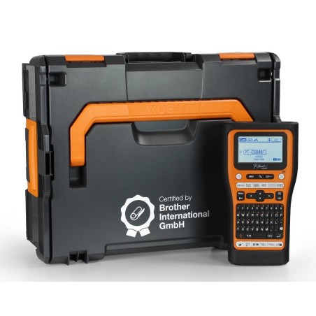 Brother P-touch E560BT Handheld Beschrifter mit Systemkoffer (PTE560BTVPG5)