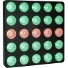 EUROLITE LED Pixel Matrix Panel 5x5 RGB/WW mit Pixelsteuerung und DMX
