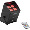 EUROLITE AKKU IP UP-4 Plus HCL Spot CRMX MK2 IP65 4x10W RGBWA/UV Akku 13,5h