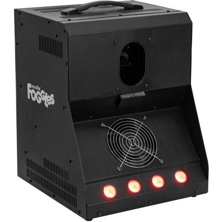 EUROLITE FOGGLES Seifenblasen- und Nebelmaschine DMX 600W RGB-UV LED 1,2l Tanks