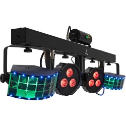 EUROLITE LED KLS Laser Bar FX AIR 51741099 mit Spots Derbys Laser Twinkle AirW