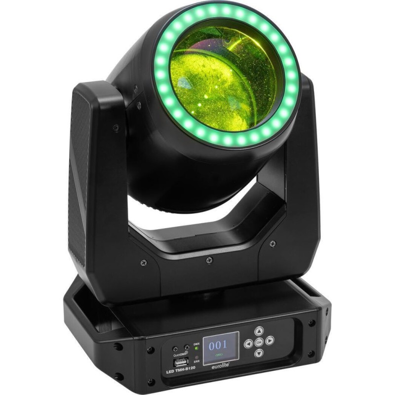 EUROLITE LED TMH-B120 Hypno Moving Head Beam 120W COB 2 Beamwinkel RGB-Ring