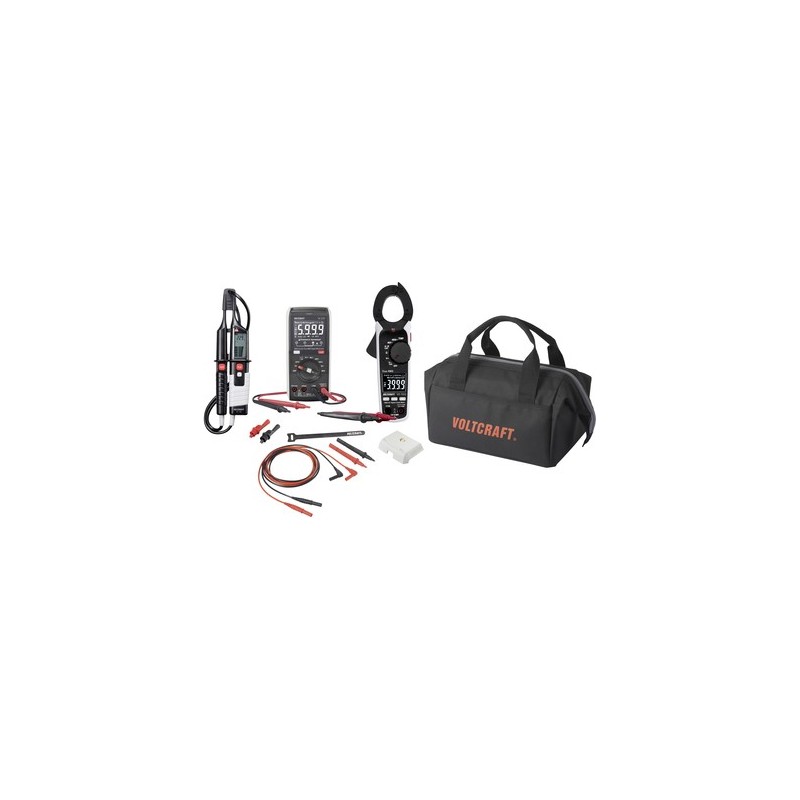 Voltcraft Messgeräteset Ausbildung VC-12884310+VC-8466755-Set CAT III 600 V True RMS