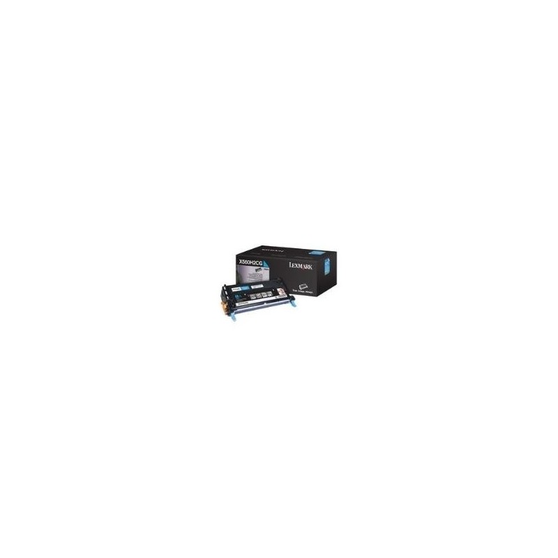 Lexmark - Hohe Ergiebigkeit - Cyan - original - Tonerpatrone - für X560dn, 560n (0X560H2CG)