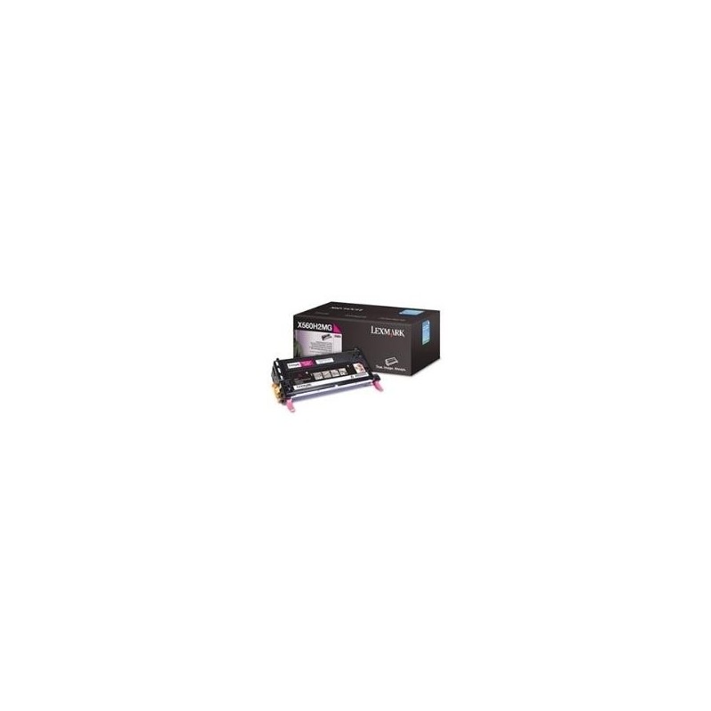 Lexmark - Hohe Ergiebigkeit - Magenta - original - Tonerpatrone - für X560dn, 560n (0X560H2MG)