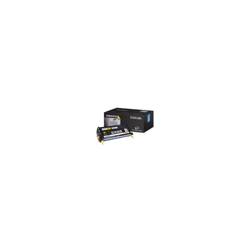 Lexmark - Hohe Ergiebigkeit - Gelb - original - Tonerpatrone - für X560dn, 560n (0X560H2YG)