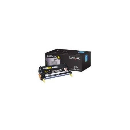 Lexmark - Hohe Ergiebigkeit - Gelb - original - Tonerpatrone - für X560dn, 560n (0X560H2YG)