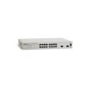 Allied Telesis AT GS950/16 WebSmart Switch - Switch - verwaltet - 16 x 10/100/1000 + 2 x SFP - Desktop