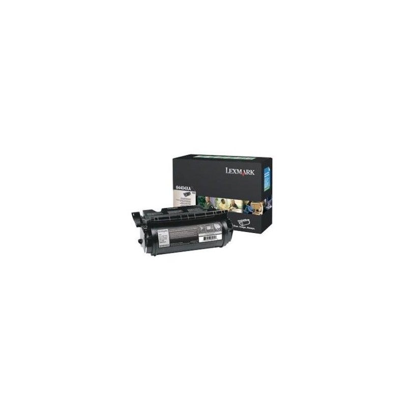 Lexmark - Tonerpatrone für Etikettenanwendungen - Besonders hohe Ergiebigkeit - 1 x Schwarz - LRP (64404XE)