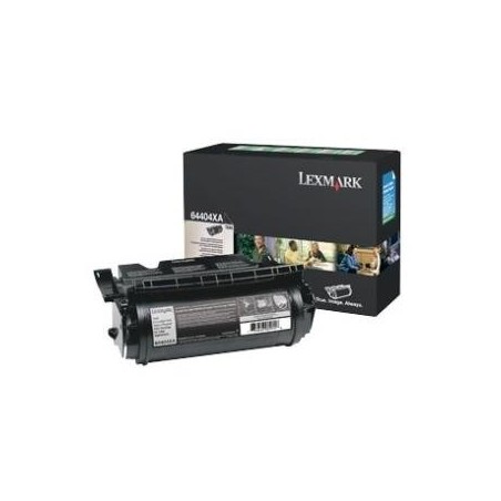 Lexmark - Tonerpatrone für Etikettenanwendungen - Besonders hohe Ergiebigkeit - 1 x Schwarz - LRP (64404XE)