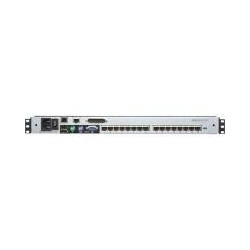 ATEN KL1516AiN - KVM-Konsole mit KVM-Switch - 16 Anschlüsse - PS/2, USB - 48,3 cm (19") - Rack - einbaufähig - 1280 x 1024 - VG