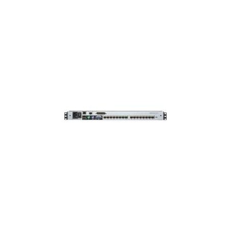 ATEN KL1516AiN - KVM-Konsole mit KVM-Switch - 16 Anschlüsse - PS/2, USB - 48,3 cm (19") - Rack - einbaufähig - 1280 x 1024 - VG