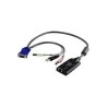 ATEN KA7176 Local Transmitter - KVM-/Audio-/USB-Extender - Sender - bis zu 50 m - für ATEN CN9850, KN2132, KVM over IP KN1108,