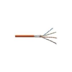 DigitusCat.7 Rohkabel Netzwerkkabel für Netzwerkgerät - 1000 m - Blanker Draht - Blanker Draht - Orange (DK-1743-VH-10)