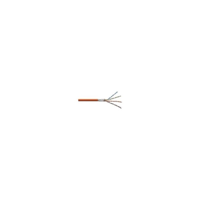 DigitusCat.7 Rohkabel Netzwerkkabel für Netzwerkgerät - 1000 m - Blanker Draht - Blanker Draht - Orange (DK-1743-VH-10)