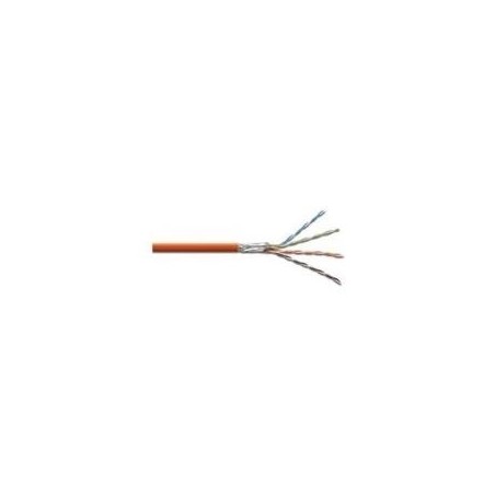 DigitusCat.7 Rohkabel Netzwerkkabel für Netzwerkgerät - 1000 m - Blanker Draht - Blanker Draht - Orange (DK-1743-VH-10)