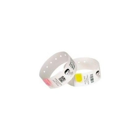 Zebra Z-Band Direct Adult Size - Polypropylen-Klebearmbänder - 25,4 x 279,4 mm 175 Stck. - für Zebra HC100 Patient I.D. Solutio