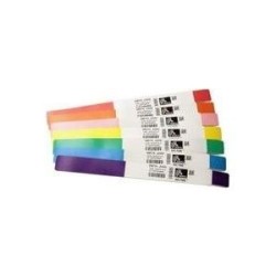 Zebra Z-Band Direct Pediatric - Polypropylen-Klebearmbänder - 25,4 x 177,8 mm 250 Stck. - für Zebra HC100 Patient I.D. Solution