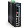 LevelOne Level One IES-0620 - Switch - 4 x 10/100/1000 (PoE+) x Gigabit Ethernet/Gigabit SFP-Kombination x Fast Ethernet/Gigabi