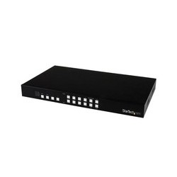 StarTech.com 4x4 HDMI Matrix Switch mit Bild und Bild Multiviewer o. Videowand - Video Combining - Digital Signage Controller -