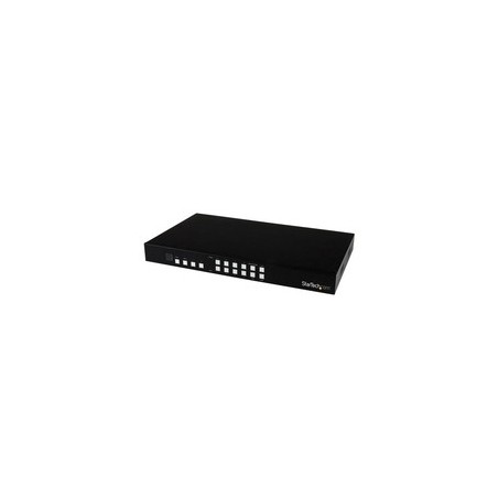 StarTech.com 4x4 HDMI Matrix Switch mit Bild und Bild Multiviewer o. Videowand - Video Combining - Digital Signage Controller -