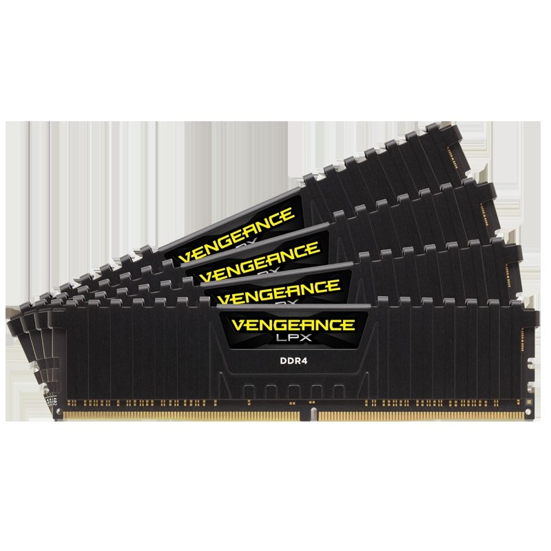 Corsair Vengeance LPX - Memory - 32GB : 4 (CMK32GX4M4B3200C16)