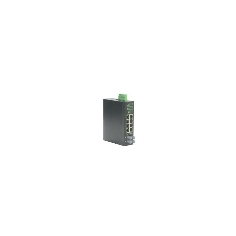 ROLINE Industrie Switch, 6x RJ-45, 2x ST, unmanaged (21.13.1153)