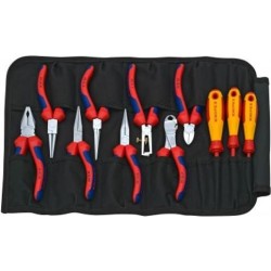 Knipex 00 19 41 Elektriker Werkzeugset in Tasche 11teilig